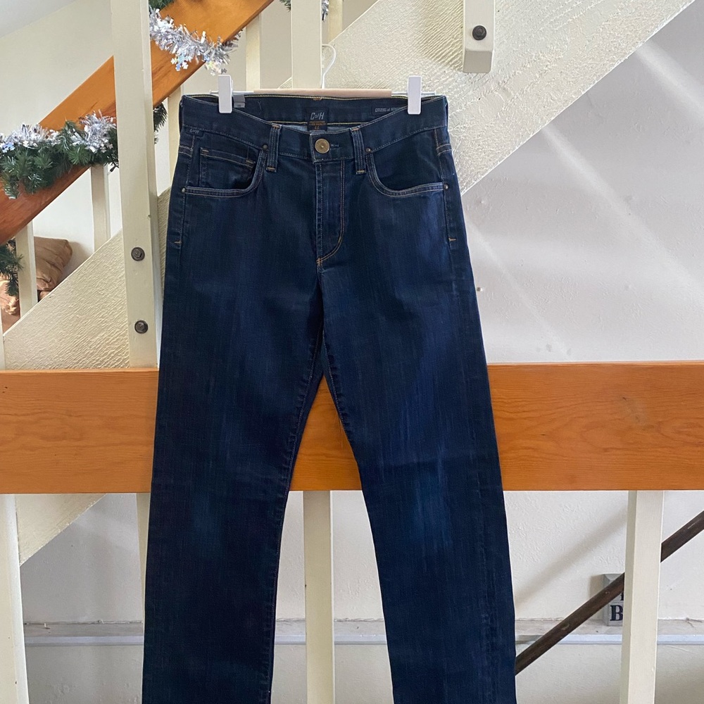 Citizen Against Humanity Mens Dark Blue Jeans
